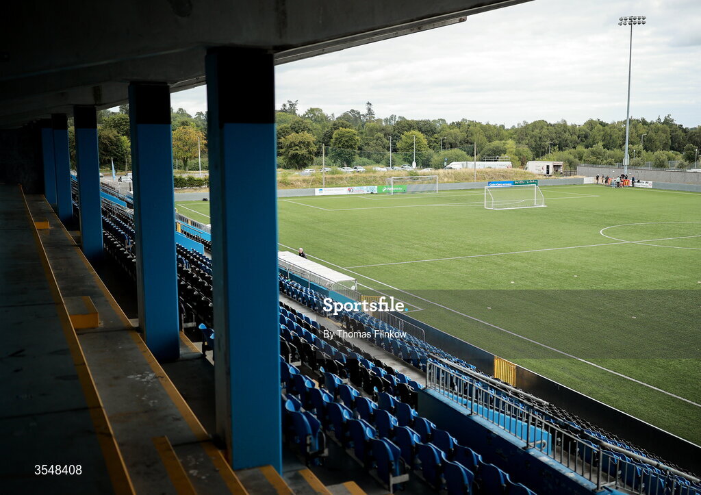 22 August 2026; A general view of Athlone Town Stadium before the Club Orange Women’s FAI Cup semi-final match between Athlone Town and Galway United at Athlone Town Stadium in Lissywollen, Athlone. Photo by Thomas Flinkow/Sportsfile