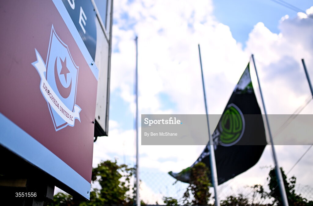 28 August 2026; A general view of Sullivan & Lambe Park before the SSE Airtricity Men’s Premier Division match between Drogheda United and Dundalk at Sullivan & Lambe Park in Drogheda, Louth. Photo by Ben McShane/Sportsfile