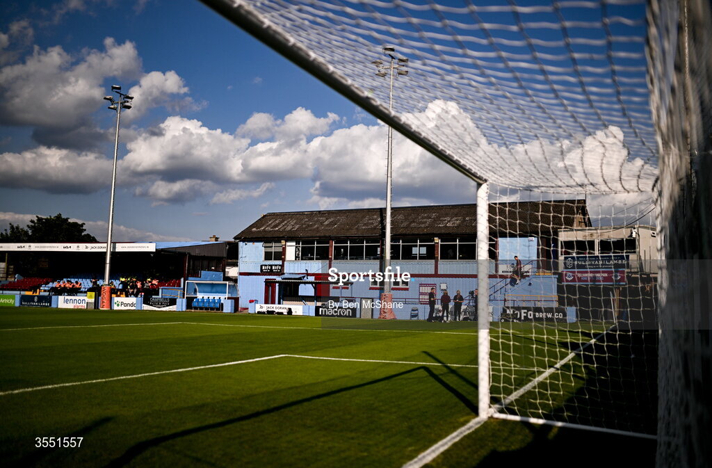 28 August 2026; A general view of Sullivan & Lambe Park before the SSE Airtricity Men’s Premier Division match between Drogheda United and Dundalk at Sullivan & Lambe Park in Drogheda, Louth. Photo by Ben McShane/Sportsfile