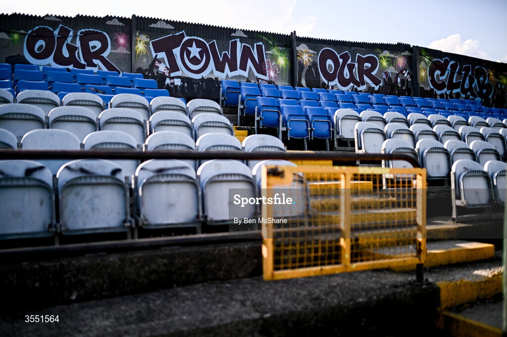 28 August 2026; A general view of Sullivan & Lambe Park before the SSE Airtricity Men’s Premier Division match between Drogheda United and Dundalk at Sullivan & Lambe Park in Drogheda, Louth. Photo by Ben McShane/Sportsfile