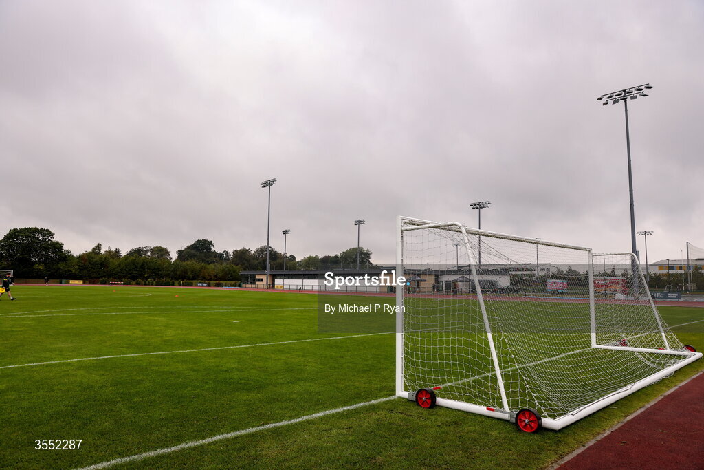 29 August 2026; A general view before the FAI National League Group 3 match between CK United and Newbridge Town at SETU Sports Complex in Carlow. Photo by Michael P Ryan/Sportsfile