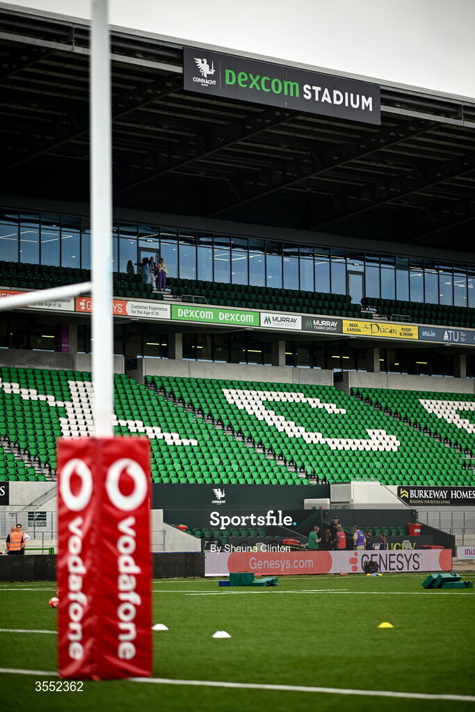 29 August 2026; A general view ahead of the Vodafone Womens Interprovincial Championship final match between Munster and Leinster at Dexcom Stadium in Galway. Photo by Shauna Clinton/Sportsfile