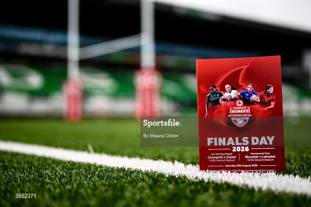 29 August 2026; A general view ahead of the Vodafone Womens Interprovincial Championship final match between Munster and Leinster at Dexcom Stadium in Galway. Photo by Shauna Clinton/Sportsfile