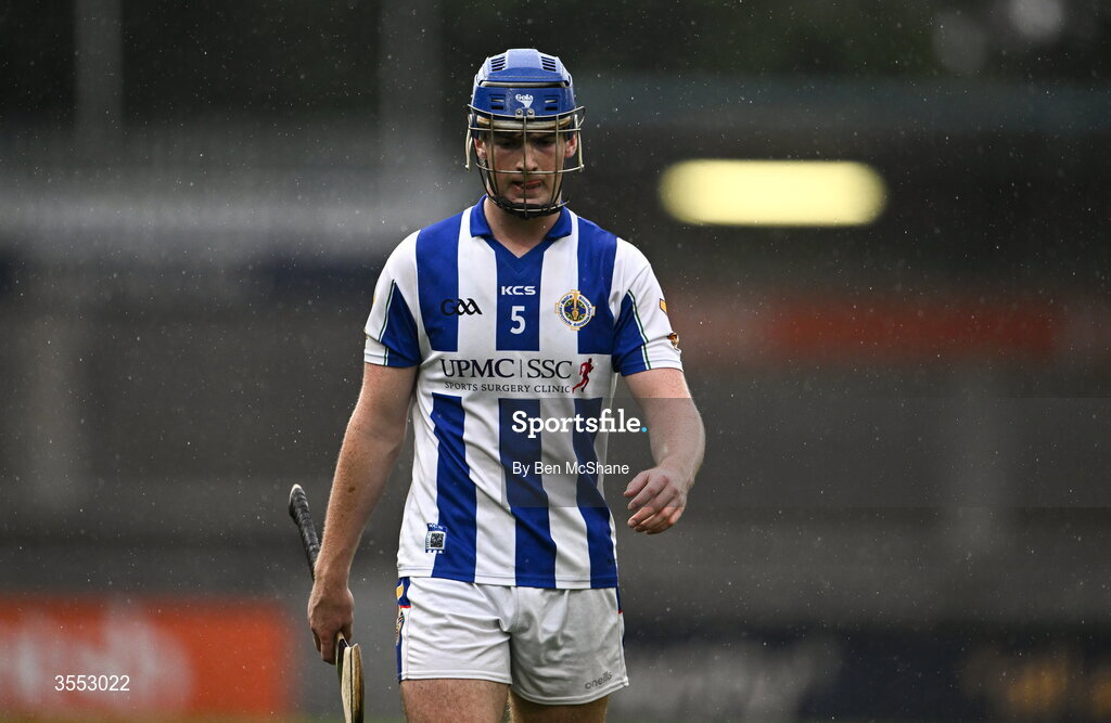29 August 2026; Darragh Durkin of Ballyboden St Enda's reacts during the PTSB Dublin Senior Club Hurling Championships Round 4 match between Ballyboden St Enda's and St Jude's at Parnell Park in Dublin. Photo by Ben McShane/Sportsfile
