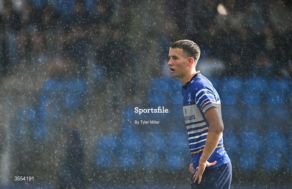 30 August 2026; Conor Martin of Leinster during the PwC U19 InterProvincial Championship match between Leinster and Munster at Energia Park in Dublin. Photo by Tyler Miller/Sportsfile