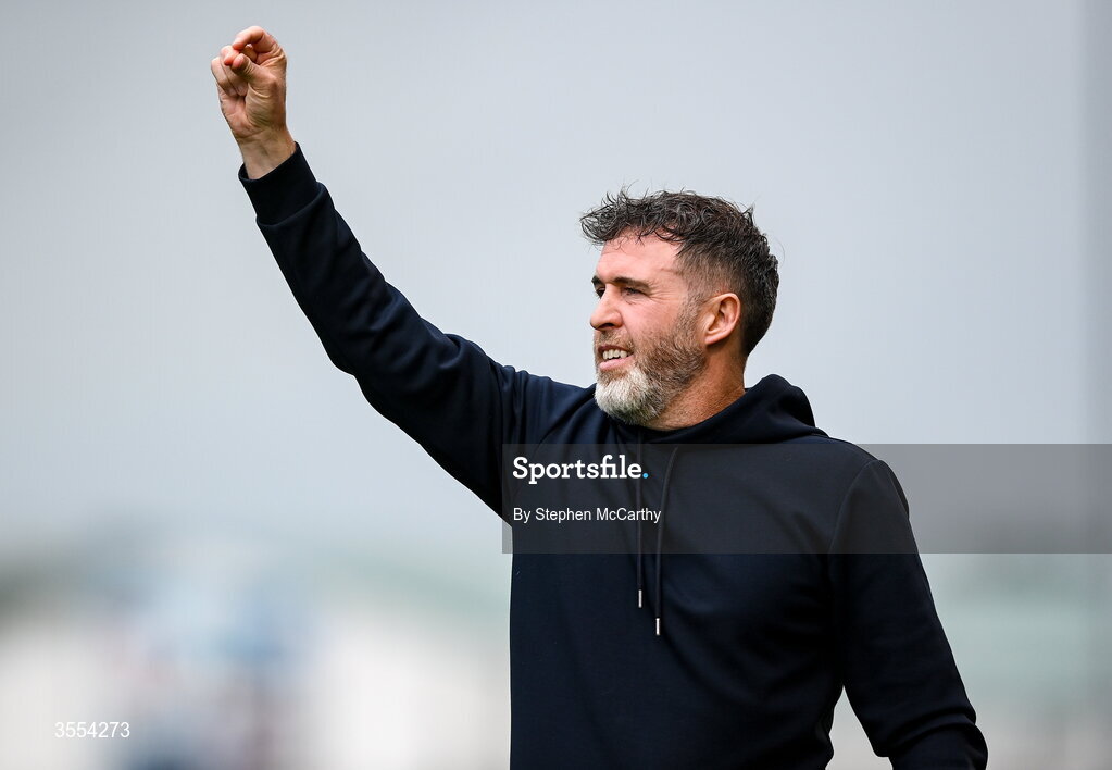 30 August 2026; Shamrock Rovers manager Stephen Bradley during the SSE Airtricity Men’s Premier Division match between Derry City and Shamrock Rovers at The Ryan McBride Brandywell Stadium in Derry. Photo by Stephen McCarthy/Sportsfile