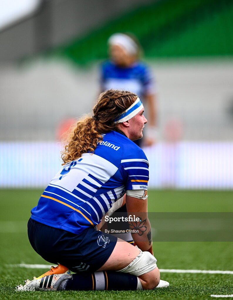 29 August 2026; Ruth Campbell of Leinster during the Vodafone Womens Interprovincial Championship final match between Munster and Leinster at Dexcom Stadium in Galway. Photo by Shauna Clinton/Sportsfile