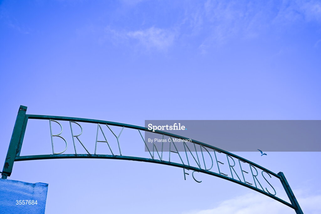 4 September 2026; A general view outside the ground before the SSE Airtricity Men’s First Division match between Bray Wanderers and Cork City at Carlisle Grounds in Bray, Wicklow. Photo by Piaras Ó Mídheach/Sportsfile
