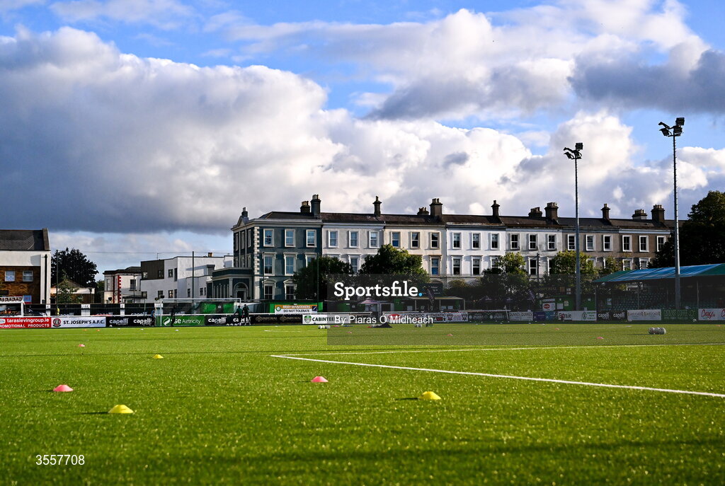 4 September 2026; A general view before the SSE Airtricity Men’s First Division match between Bray Wanderers and Cork City at Carlisle Grounds in Bray, Wicklow. Photo by Piaras Ó Mídheach/Sportsfile
