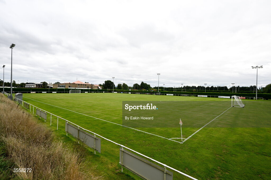 5 September 2026; A general view of Copper Face Jacks Park before the FAI National League match between Lucan United and Mervue United at Copper Face Jacks Park in Dublin. Photo by Eakin Howard/Sportsfile