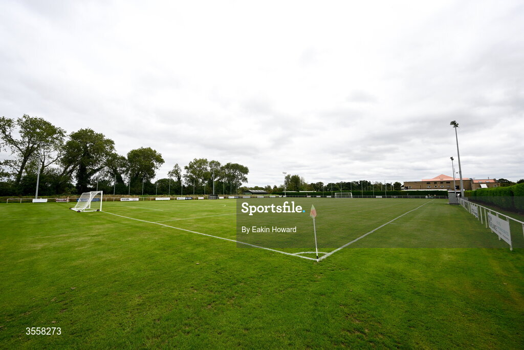 5 September 2026; A general view of Copper Face Jacks Park before the FAI National League match between Lucan United and Mervue United at Copper Face Jacks Park in Dublin. Photo by Eakin Howard/Sportsfile