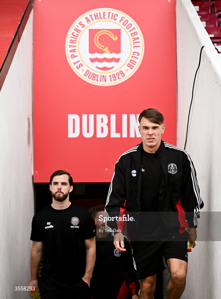 5 September 2026; Dayle Rooney of Bohemians before the Club Orange Men’s FAI Cup quarter-final match between St Patrick's Athletic and Bohemians at Richmond Park in Dublin. Photo by Seb Daly/Sportsfile