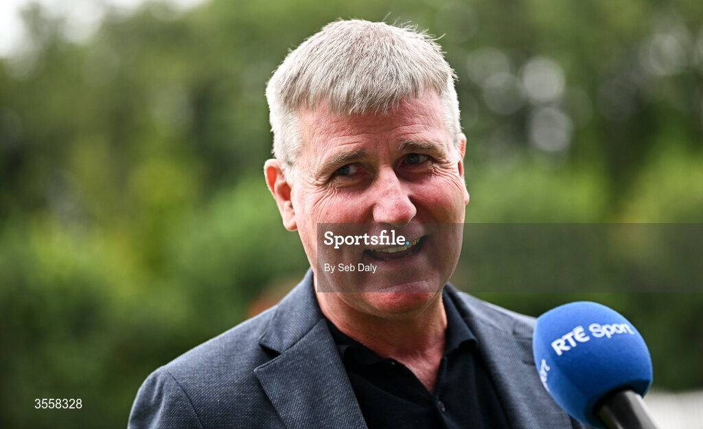 5 September 2026; St Patrick's Athletic manager Stephen Kenny before the Club Orange Men’s FAI Cup quarter-final match between St Patrick's Athletic and Bohemians at Richmond Park in Dublin. Photo by Seb Daly/Sportsfile