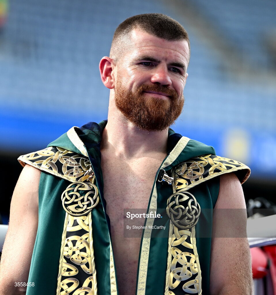 5 September 2026; Paddy Gallagher before his middleweight bout at the Once Upon A Time fight night in Croke Park, Dublin. Photo by Stephen McCarthy/Sportsfile