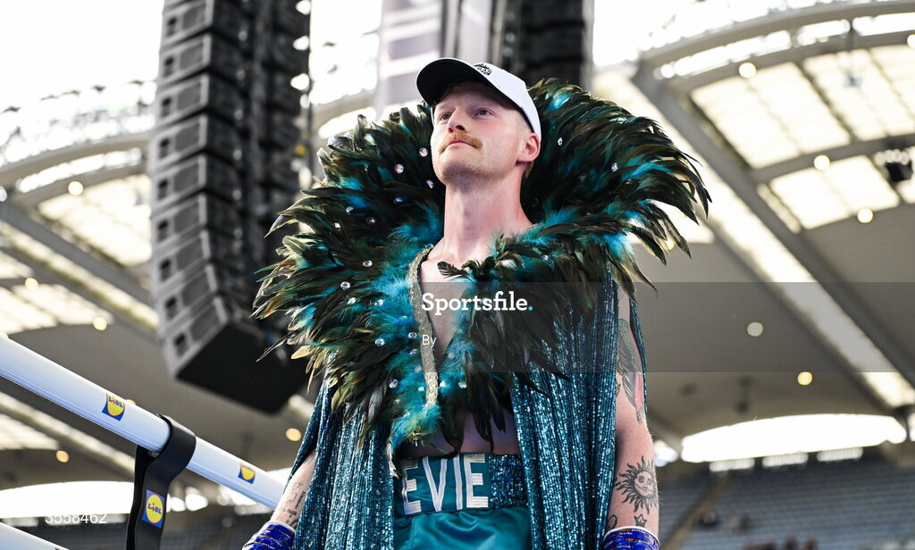 5 September 2026; Paul Ryan before his middleweight bout with Paddy Gallagher at the Once Upon A Time fight night in Croke Park, Dublin.