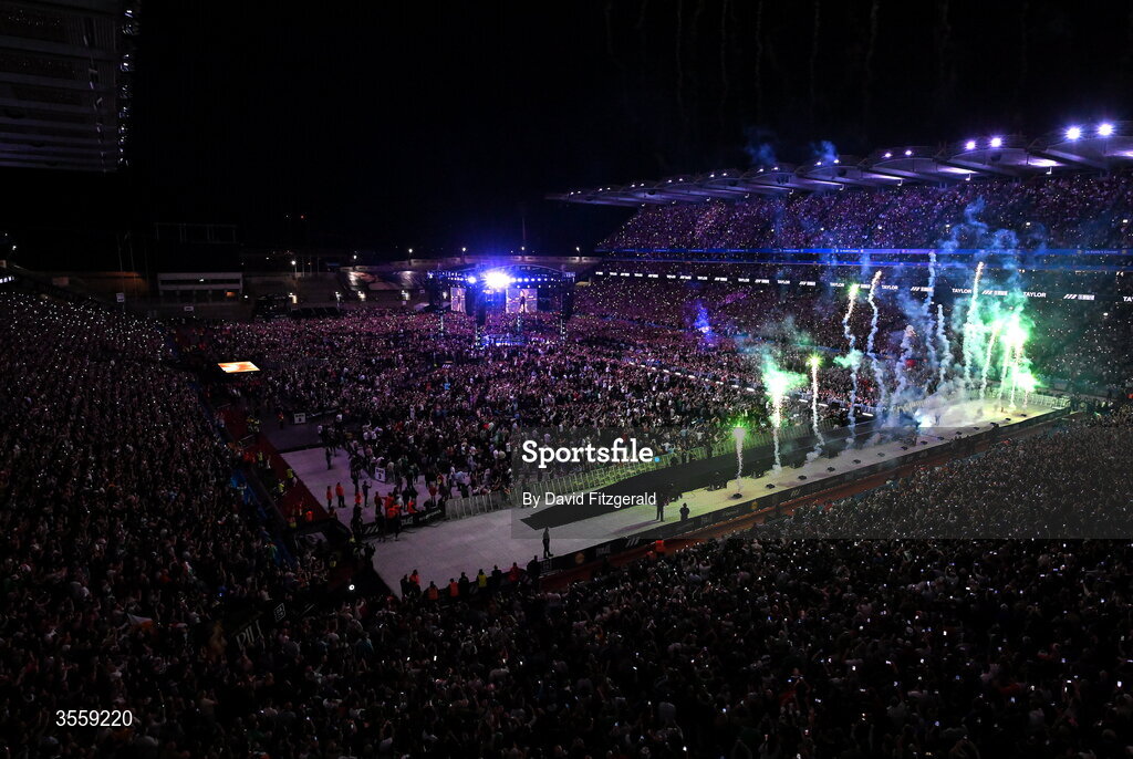 5 September 2026; A general view ahead of the undisputed super lightweight championship fight between Katie Taylor and Flora Pili at the Once Upon A Time fight night in Croke Park, Dublin. Photo by David Fitzgerald/Sportsfile