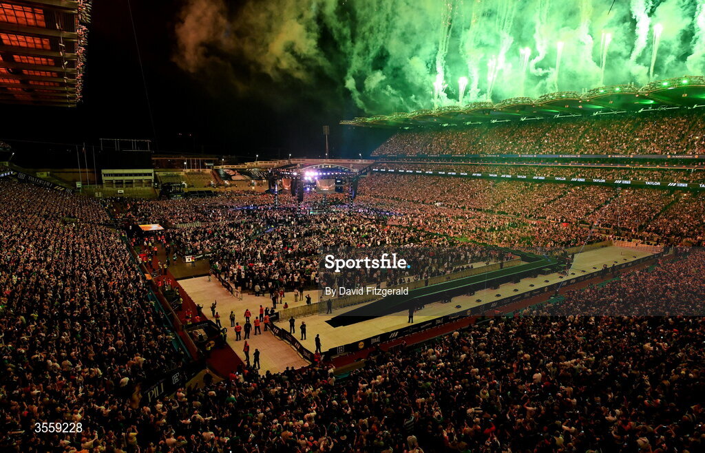 5 September 2026; A general view ahead of the undisputed super lightweight championship fight between Katie Taylor and Flora Pili at the Once Upon A Time fight night in Croke Park, Dublin. Photo by David Fitzgerald/Sportsfile
