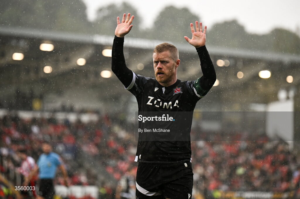 6 September 2026; Daryl Horgan of Dundalk during the Club Orange Men’s FAI Cup quarter-final match between Derry City and Dundalk at The Ryan McBride Brandywell Stadium in Derry. Photo by Ben McShane/Sportsfile