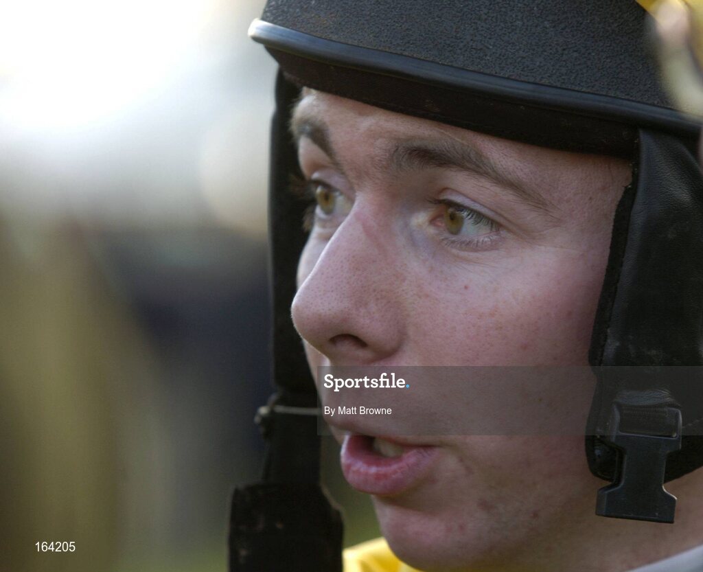 29 December 2004; Gary Hutchinson, Jockey. Leopardstown Racecourse, Dublin. Picture credit; Matt Browne / SPORTSFILE