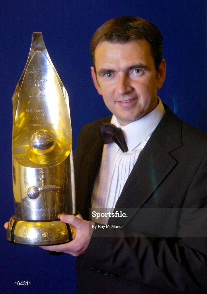 15 January 2005; The eircom / Soccer Writers Association of Ireland 'Personality of the Year' award winner Pat Fenlon, Shelbourne. eircom / SWAI Personality of the Year Award, Rochestown Park Hotel, Rochestown, Cork. Picture credit; Ray McManus / SPORTSFILE