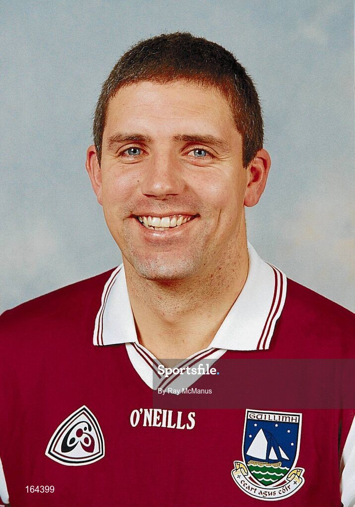 1 December 2001; Kevin Walsh, Galway, Midfield on the 2001 Allstar Football team. Picture credit; Ray McManus / SPORTSFILE