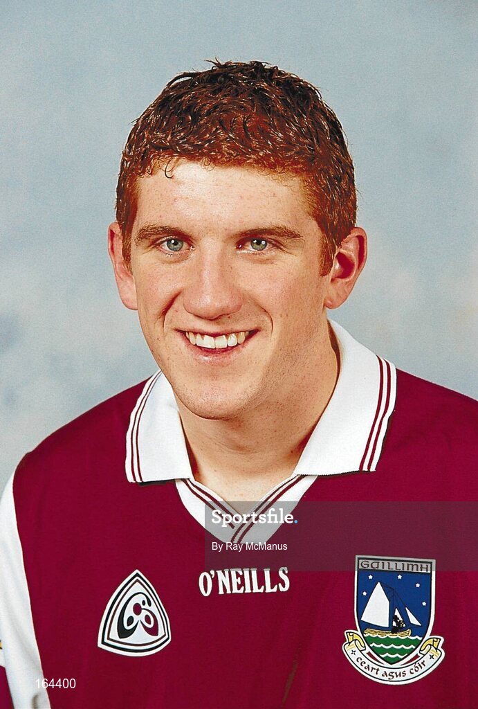 1 December 2001; Kerian Fitzgerald, Galway, Right Full-back on the 2001 Allstar Football team. Picture credit; Ray McManus / SPORTSFILE