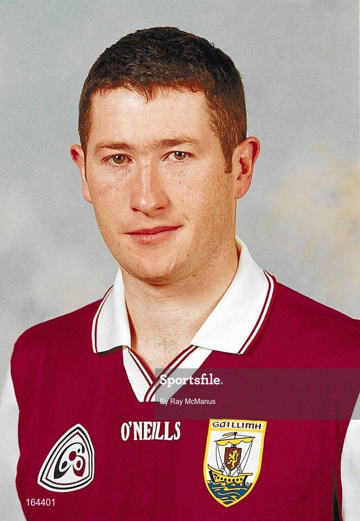 1 December 2001; Liam Hodgins, Galway, Centre Half-back on the 2001 Allstar Hurling team. Picture credit; Ray McManus / SPORTSFILE