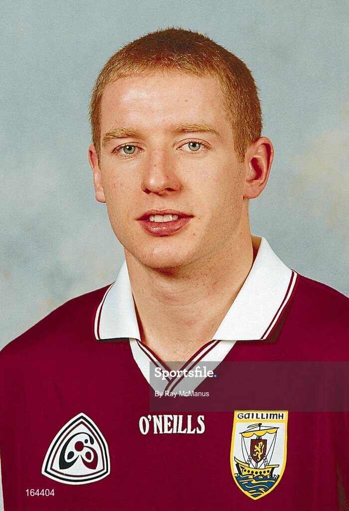 1 December 2001; Ollie Canning, Galway, Left Full-back on the 2001 Allstar Hurling team. Picture credit; Ray McManus / SPORTSFILE