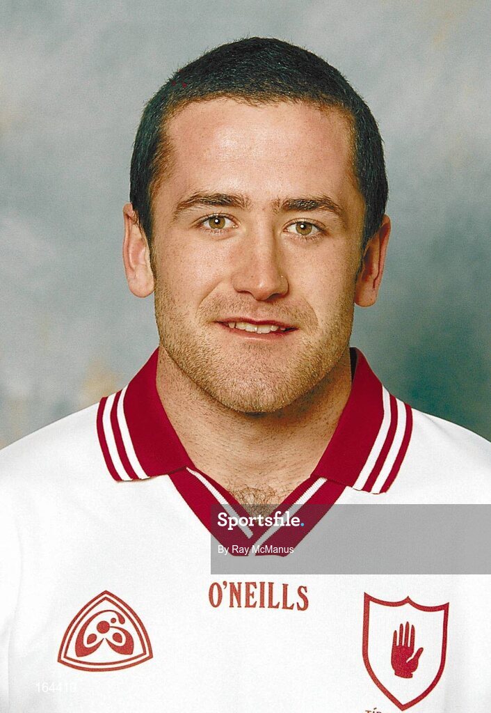 1 December 2001; Stephen O'Neill, Tyrone, Centre Half-forward on the 2001 Allstar Football team. Picture credit; Ray McManus / SPORTSFILE