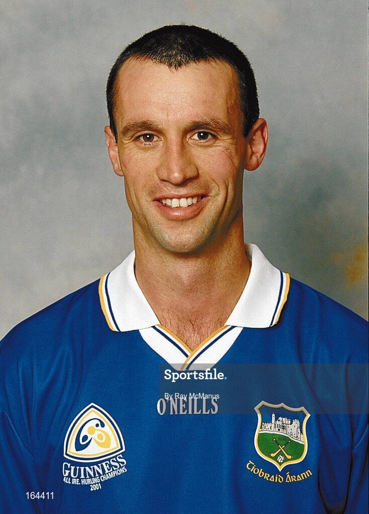 1 December 2001; Thomas Dunne, Tipperary, Midfield on the 2001 Allstar Hurling team. Picture credit; Ray McManus / SPORTSFILE