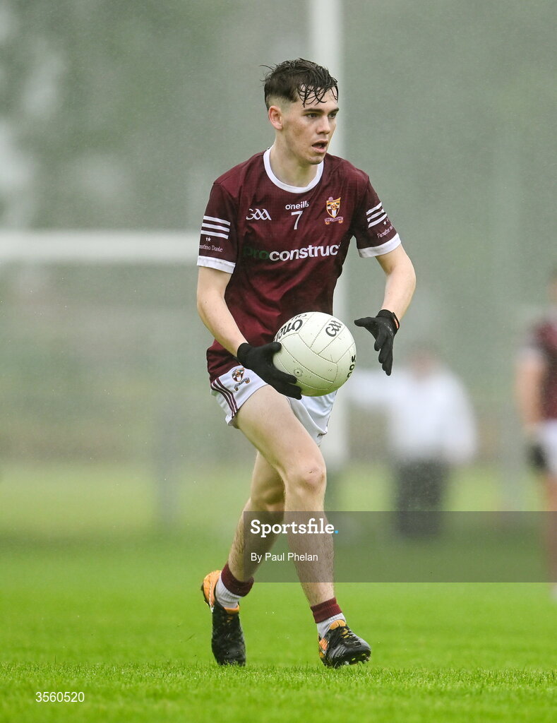 6 September 2026; Aaron Coggins of Crossmolina Deel Rovers during the Connacht Gold Senior Club Championship Group 3 match between Crossmolina Deel Rovers of Mayo and Mayo Gaels of Mayo at Charlestown Sarsfields GAA, Fr O'Hara Park, Charlestown in Mayo. Photo by Paul Phelan/Sportsfile