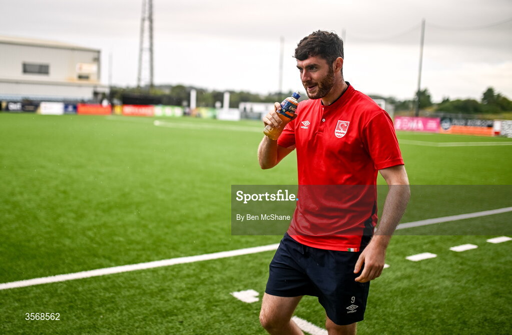14 September 2026; Aidan Keena of St Patrick's Athletic before the SSE Airtricity Men’s Premier Division match between Dundalk and St Patrick's Athletic at Oriel Park in Dundalk, Louth. Photo by Ben McShane/Sportsfile