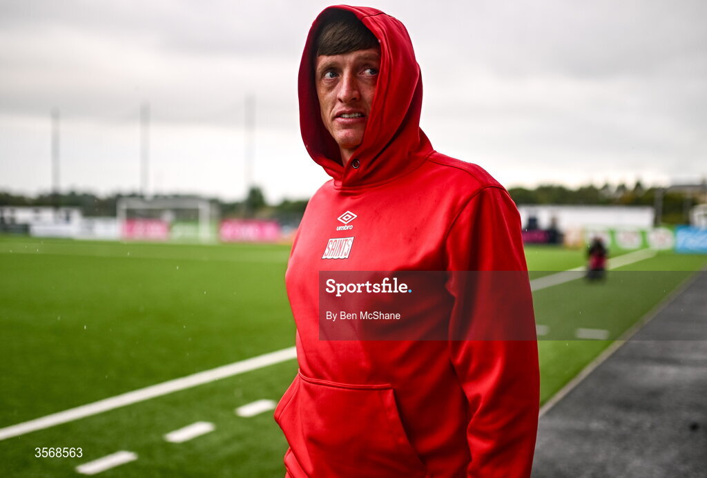 14 September 2026; Chris Forrester of St Patrick's Athletic before the SSE Airtricity Men’s Premier Division match between Dundalk and St Patrick's Athletic at Oriel Park in Dundalk, Louth. Photo by Ben McShane/Sportsfile
