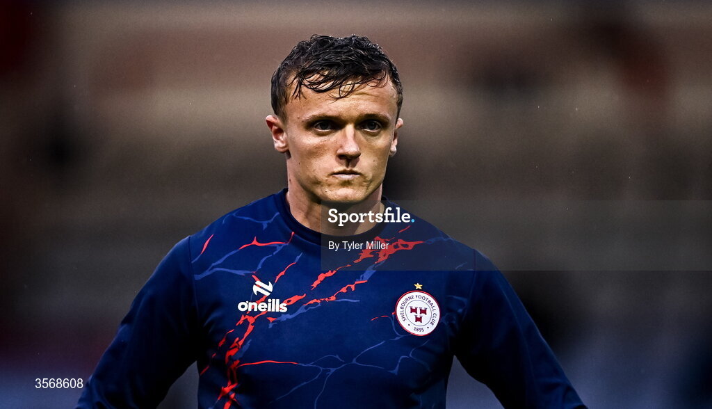 14 September 2026; JJ Lunney of Shelbourne before the SSE Airtricity Men’s Premier Division match between Shelbourne and Drogheda United at Tolka Park in Dublin. Photo by Tyler Miller/Sportsfile