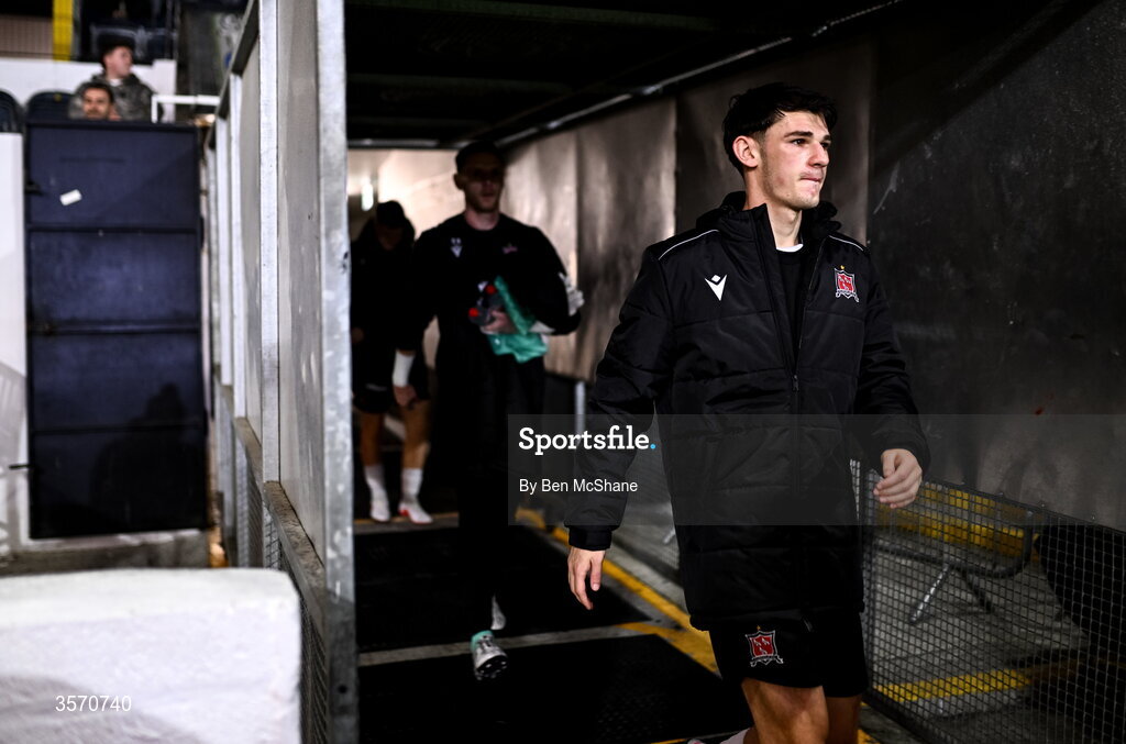 14 September 2026; Shane Tracey of Dundalk before the SSE Airtricity Men’s Premier Division match between Dundalk and St Patrick's Athletic at Oriel Park in Dundalk, Louth. Photo by Ben McShane/Sportsfile