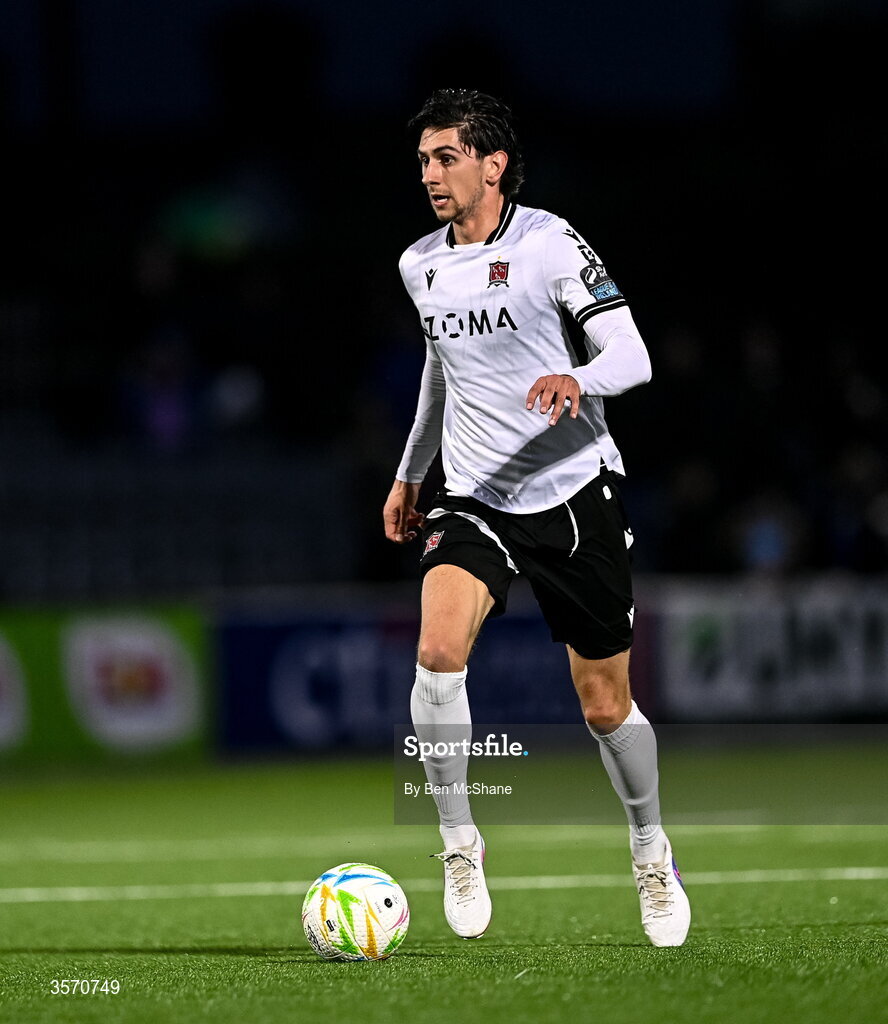 14 September 2026; Harry Groome of Dundalk during the SSE Airtricity Men’s Premier Division match between Dundalk and St Patrick's Athletic at Oriel Park in Dundalk, Louth. Photo by Ben McShane/Sportsfile