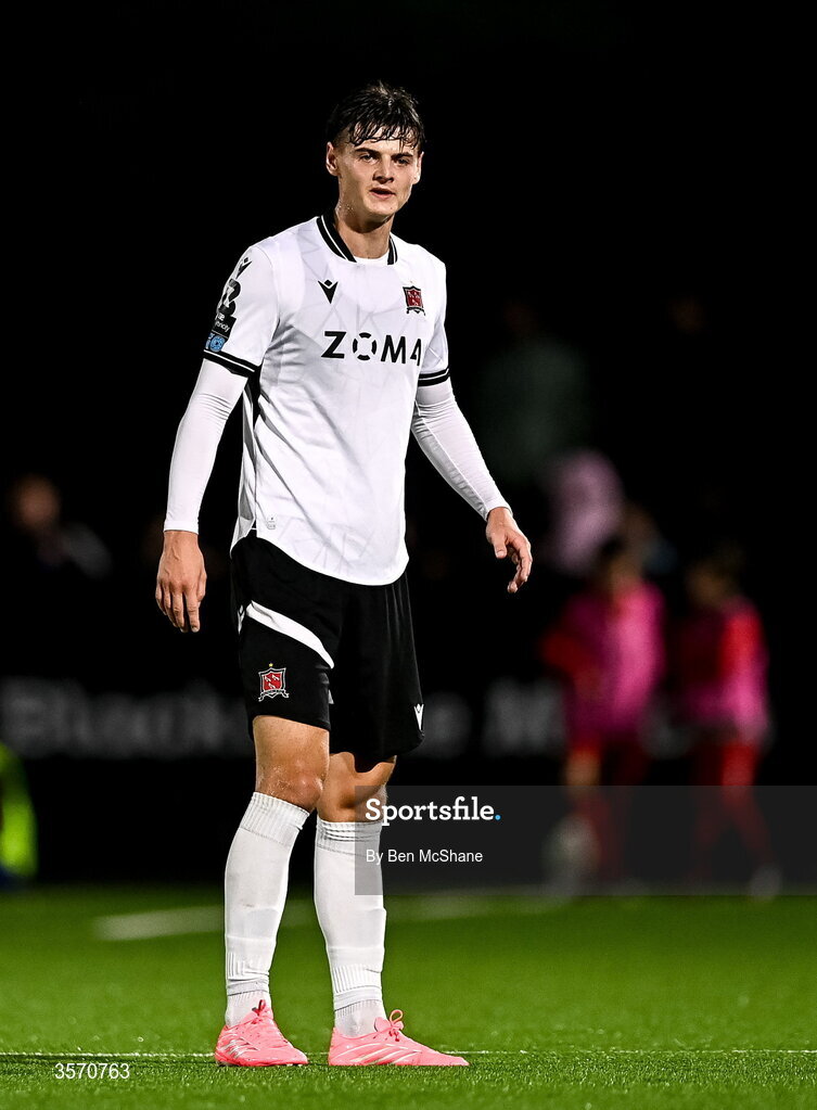 14 September 2026; Egor Vassenin of Dundalk during the SSE Airtricity Men’s Premier Division match between Dundalk and St Patrick's Athletic at Oriel Park in Dundalk, Louth. Photo by Ben McShane/Sportsfile