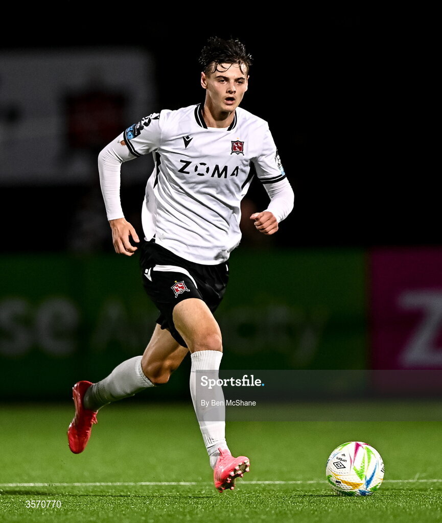 14 September 2026; Egor Vassenin of Dundalk during the SSE Airtricity Men’s Premier Division match between Dundalk and St Patrick's Athletic at Oriel Park in Dundalk, Louth. Photo by Ben McShane/Sportsfile