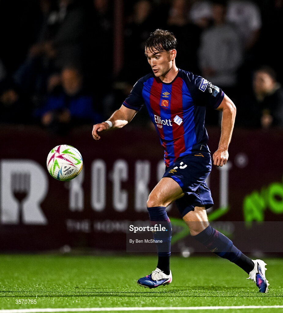 14 September 2026; Anto Breslin of St Patrick's Athletic during the SSE Airtricity Men’s Premier Division match between Dundalk and St Patrick's Athletic at Oriel Park in Dundalk, Louth. Photo by Ben McShane/Sportsfile
