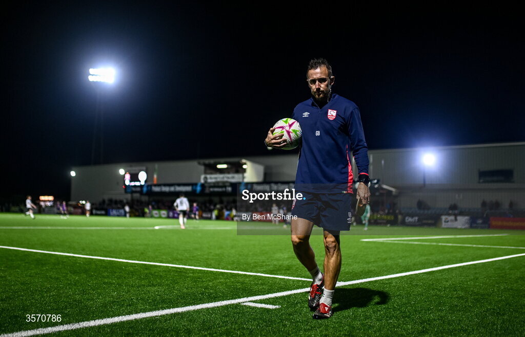 14 September 2026; St Patrick's Athletic head of performance Graham Byrne during the SSE Airtricity Men’s Premier Division match between Dundalk and St Patrick's Athletic at Oriel Park in Dundalk, Louth. Photo by Ben McShane/Sportsfile