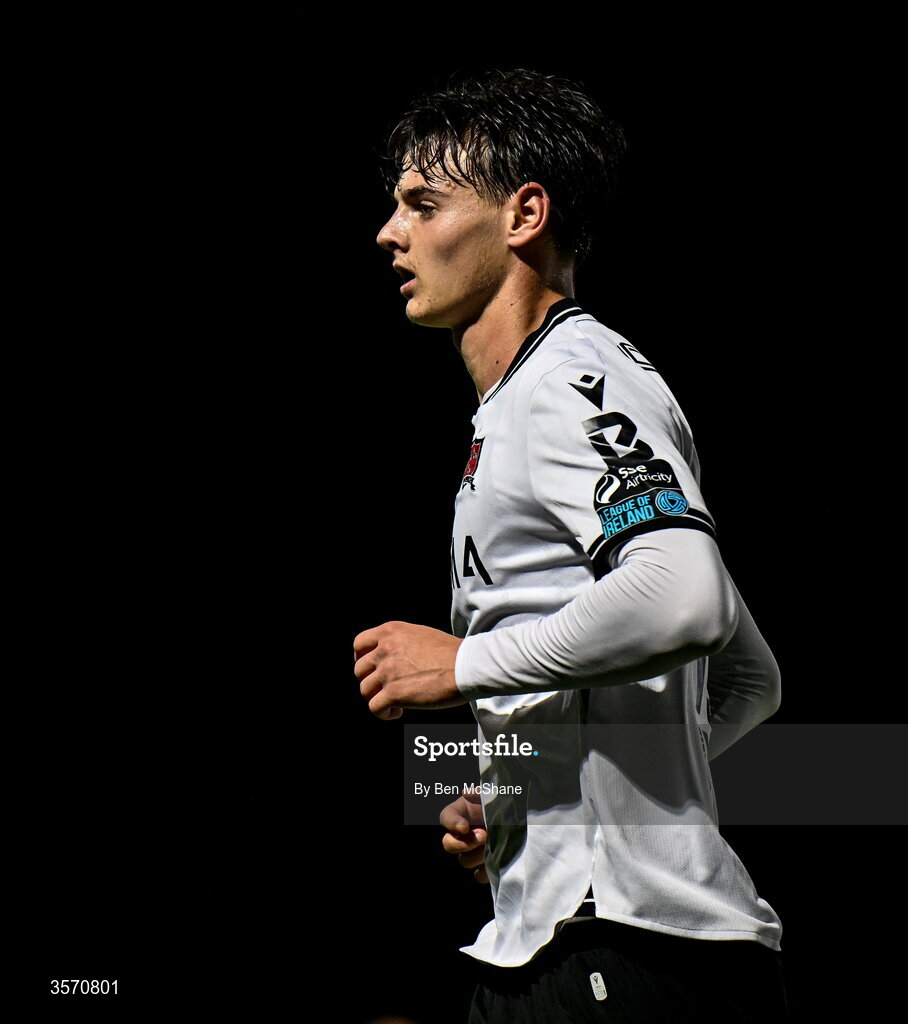 14 September 2026; Egor Vassenin of Dundalk during the SSE Airtricity Men’s Premier Division match between Dundalk and St Patrick's Athletic at Oriel Park in Dundalk, Louth. Photo by Ben McShane/Sportsfile