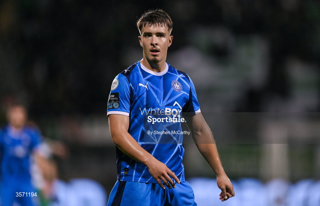 18 September 2026; Tommy Lonergan of Waterford during the SSE Airtricity Men’s Premier Division match between Shamrock Rovers and Waterford at Tallaght Stadium in Dublin. Photo by Stephen McCarthy/Sportsfile