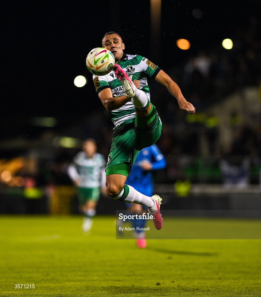 18 September 2026; Graham Burke of Shamrock Rovers during the SSE Airtricity Men’s Premier Division match between Shamrock Rovers and Waterford at Tallaght Stadium in Dublin. Photo by Adam Russell/Sportsfile