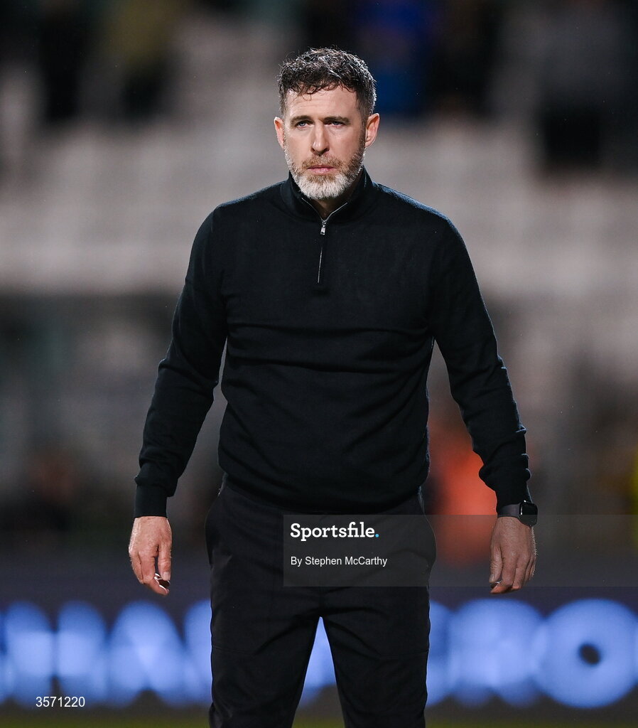 18 September 2026; Shamrock Rovers manager Stephen Bradley during the SSE Airtricity Men’s Premier Division match between Shamrock Rovers and Waterford at Tallaght Stadium in Dublin. Photo by Stephen McCarthy/Sportsfile
