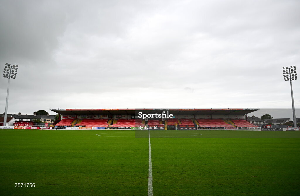 19 September 2026; A general view before the SSE Airtricity Men’s Premier Division match between Sligo Rovers and St Patrick's Athletic at The Showgrounds in Sligo. Photo by Tyler Miller/Sportsfile