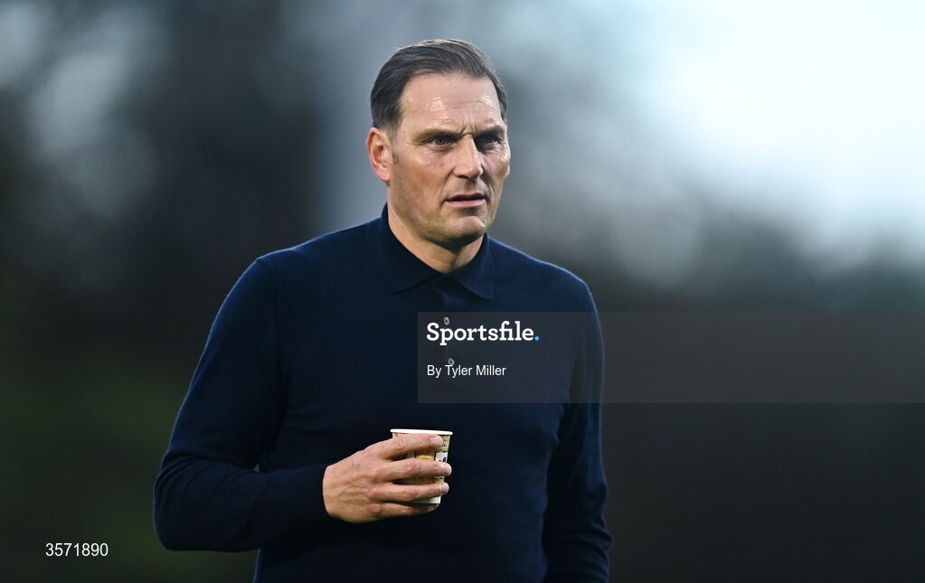 19 September 2026; Sligo Rovers manager Darren Purse before the SSE Airtricity Men’s Premier Division match between Sligo Rovers and St Patrick's Athletic at The Showgrounds in Sligo. Photo by Tyler Miller/Sportsfile
