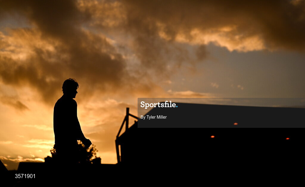 19 September 2026; Sligo Rovers goalkeeper Liam Hughes before the SSE Airtricity Men’s Premier Division match between Sligo Rovers and St Patrick's Athletic at The Showgrounds in Sligo. Photo by Tyler Miller/Sportsfile