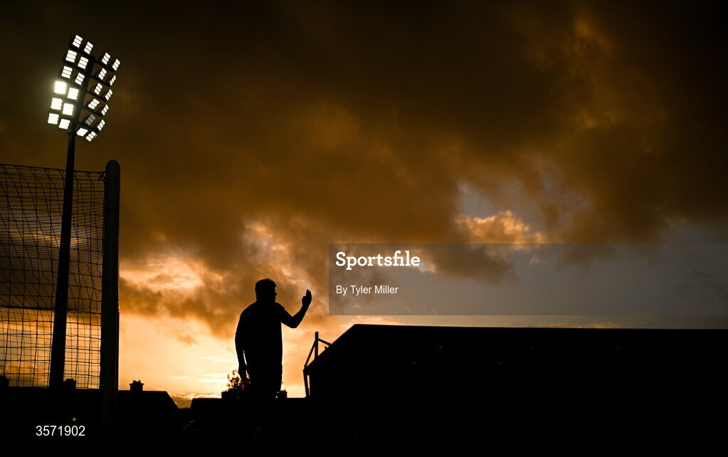19 September 2026; Sligo Rovers goalkeeper Liam Hughes before the SSE Airtricity Men’s Premier Division match between Sligo Rovers and St Patrick's Athletic at The Showgrounds in Sligo. Photo by Tyler Miller/Sportsfile