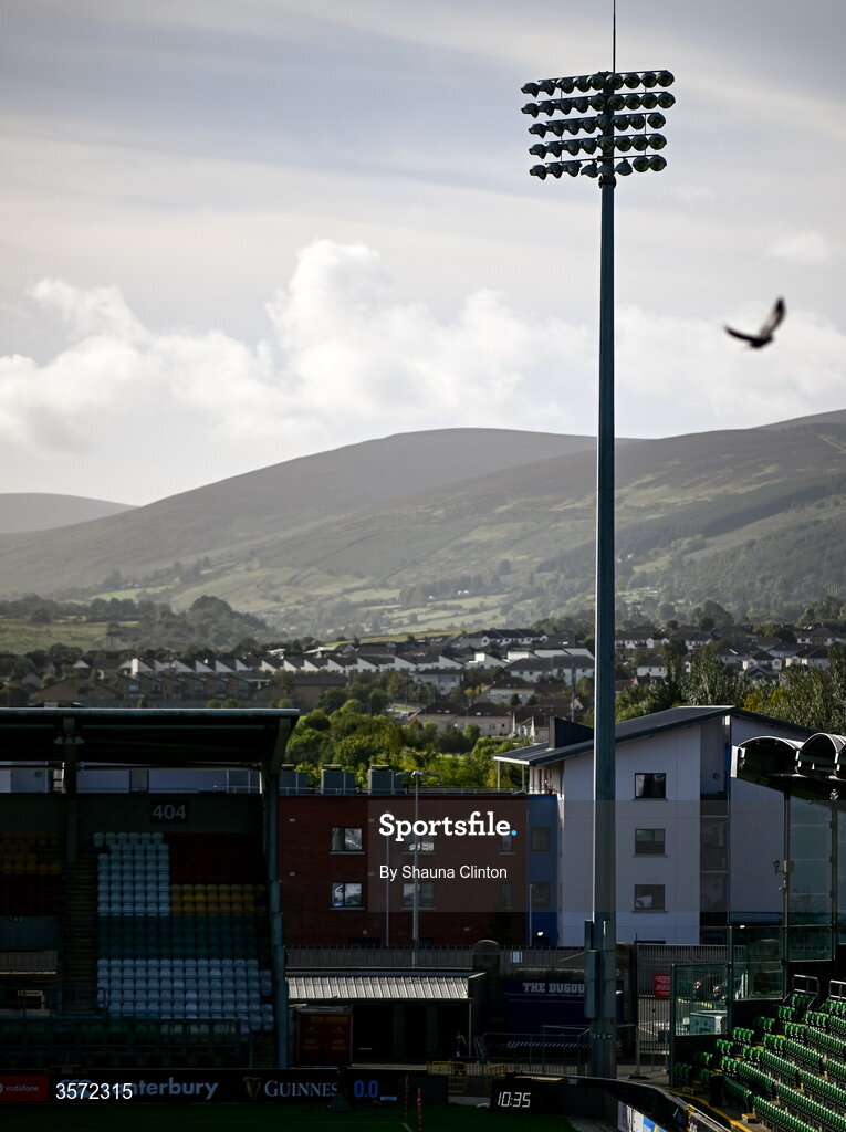 20 September 2026; A general view ahead of the WXV Global Series match between Ireland and USA at Tallaght Stadium in Dublin. Photo by Shauna Clinton/Sportsfile