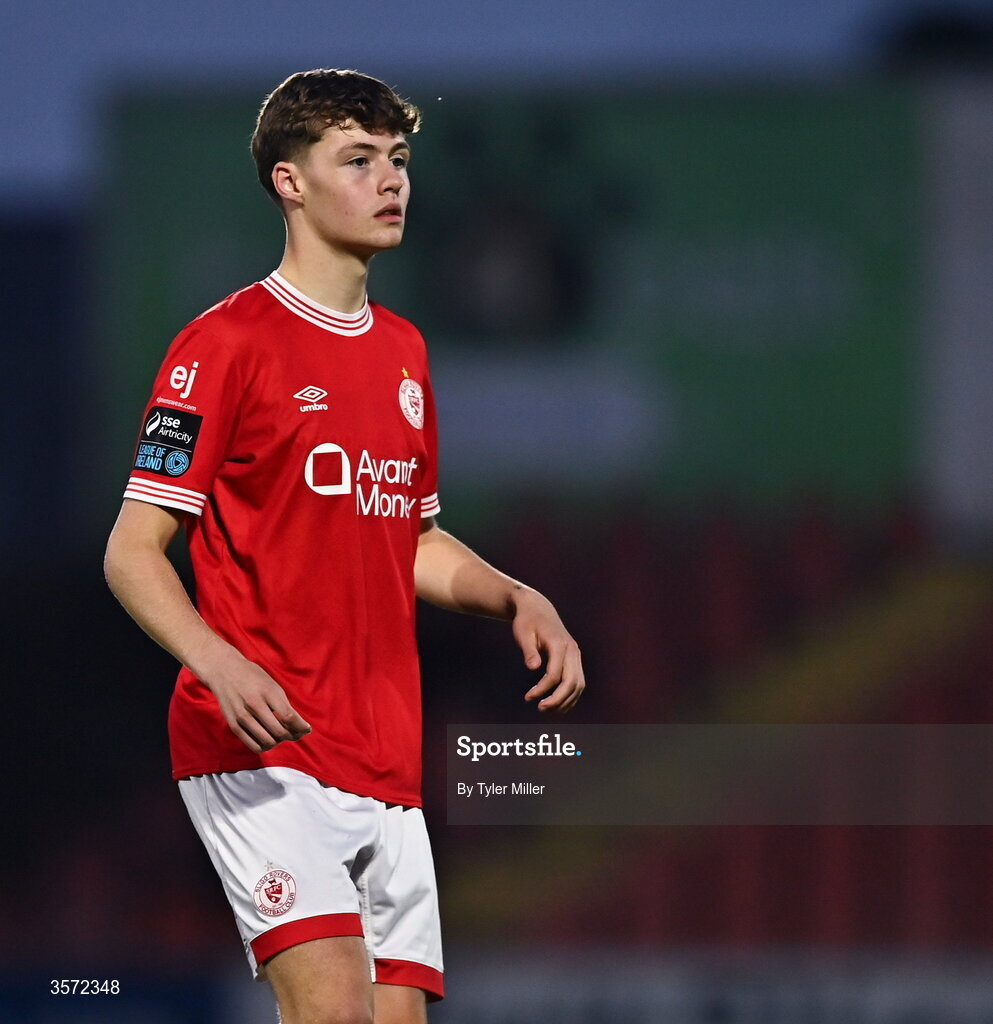19 September 2026; Reuben Gillespie of Sligo Rovers during the SSE Airtricity Men’s Premier Division match between Sligo Rovers and St Patrick's Athletic at The Showgrounds in Sligo. Photo by Tyler Miller/Sportsfile